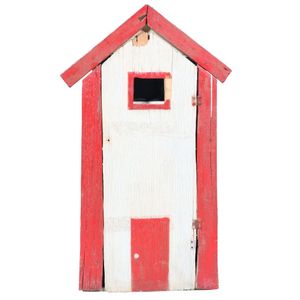 Depression era dolls house made from three painted timber…
