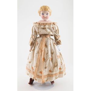 Probable Kling shoulder head doll all moulded and painted…