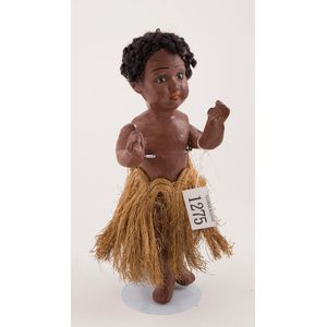 Lands, Wellington New Zealand all composition Maori boy doll…