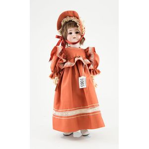 'Moira' Simon & Habig 1249 Santa bisque doll brown eyes, santa…