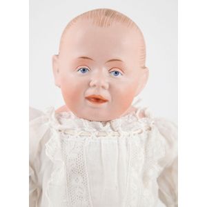 Gebruder Knoch solid dome bisque shoulder plate character baby…