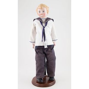 Possible Kling bisque shoulder plate character doll all painted…