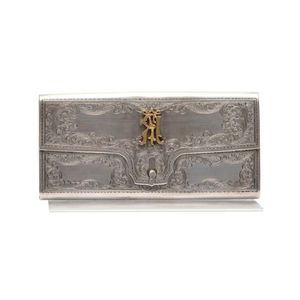 A Russian 84 silver cigar or cigarette case, Moscow, 1858, the…
