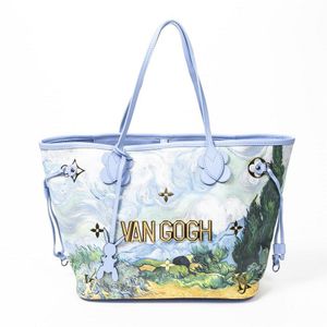 LV Neverfull x Van Gogh MASTERS x JEFF KOONS COLLECTION, Luxury, Bags &  Wallets on Carousell