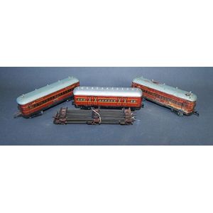 Australian electric train set. ' red Rattler,' by Ferris…