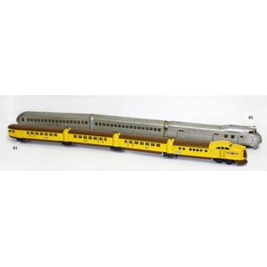 A superb and rare streamline style, Lionel O Gauge 1930s Union…