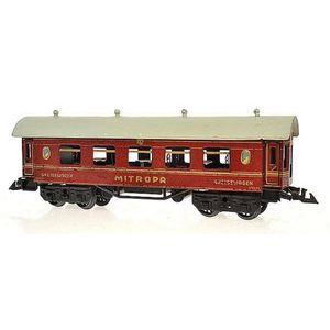 Bing 'Mitropa' O gauge 10571 dining car, with interior and…