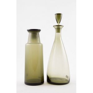 Whitefriars decanter Hadeland, Norwegian decanter both in a…