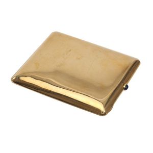 cartier gold cigarette case