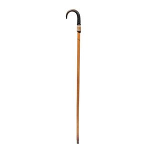 Cobra walking stick small silver blue red eyes