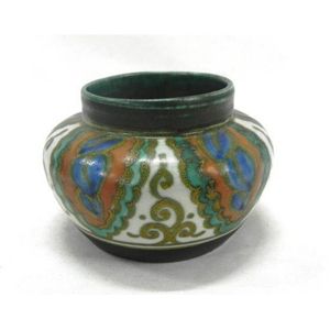 A Gouda, Holland 'Collier' bowl, decorated in tones of blue &&hellip;