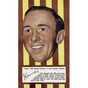 1953 Argus '1953 Football Portraits', large size (11 x 19 cm),…