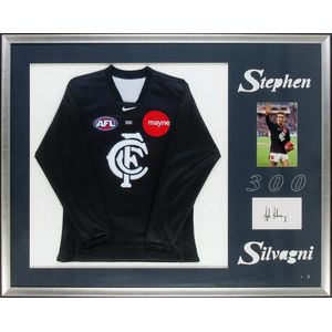 Carlton: 'Stephen Silvagni 300' display comprising special…