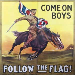 'Come On Boys, Follow the Flag!', artist James Northfield…