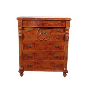 Huon pine chest of drawers late 19th century, eight drawer with&hellip;