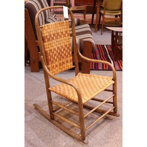 antique porch rocker