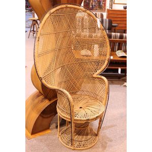 80s wicker chair