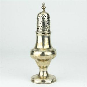 Georgian Sterling Silver Sugar Caster by Hester Bateman - Condiment ...