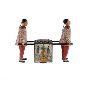 Lehmann Epl-733 'Kadi', two lithograph Chinese figures carrying…