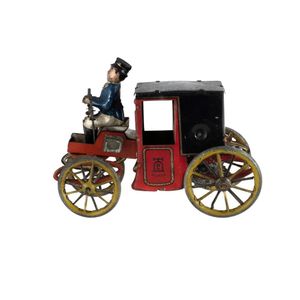 Lehmann Epl- 420 'Motor Car', lithographed tin-plate carriage…