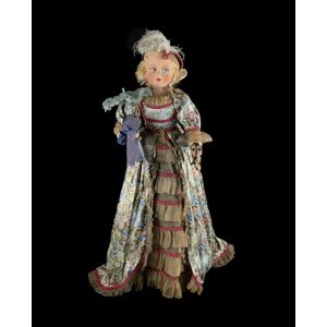 Lenci Maria Teresa felt doll. Scarce 1920s long-limbed doll,…