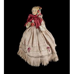 Lenci felt character doll, 1940s-50s. Modelled and dressed to…