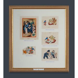 Van der Beek, Harmsen (Dutch 1897-1953) (5), five original…
