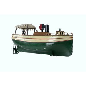 Early Arnold tinplate clockwork boat. African Queen-esque river&hellip;