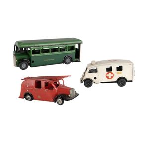 Group of 3 Tri-ang Minic vehicles. Includes post-war 52M…
