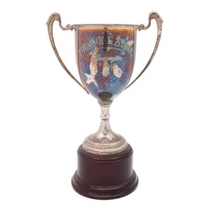 1995 Turnbull Stakes Trophy, silver-plated cup engraved…