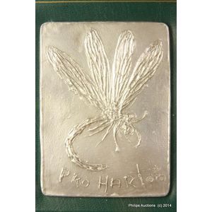 Hart, Kevin Charles (Pro) (1928-2006), a sterling silver cast…