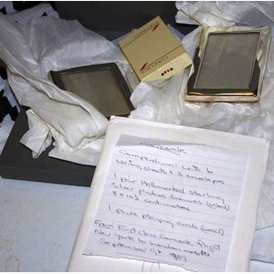 Concorde souvenir gift New York to London 1989 including…