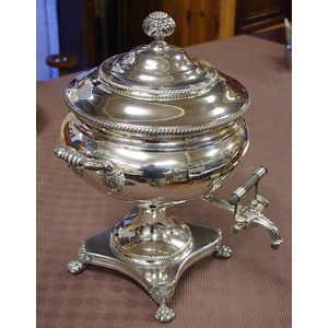 19th Century English Silver Plate Samovar / Tea Urn — La Maison Supreme Ltd.