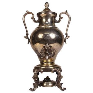 Antique silver plate samovars and tea urns - price guide and values