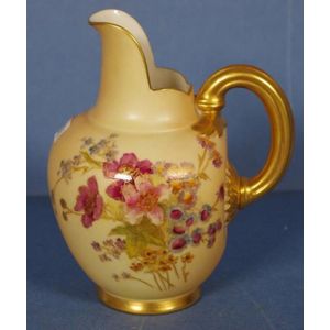 Blush Ivory Porcelain Jug by Royal Worcester - Royal Worcester - Ceramics