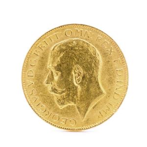 1920 Perth Mint Gold Sovereign of George V - Coins - Numismatics ...