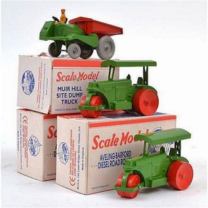 Three limited edition Mica re-issue diecast models, including 2…