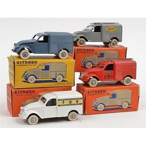 French JRD toys to the 1960s - price guide and values