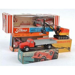 Four Tekno Commercials, including 432 Volvo Lastbil Lastwagn;…
