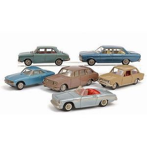 Six unboxed Diapet (Japan) models, including Datsun Fairlady,…