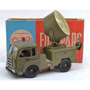 Impressive large scale French CIJ 9/50 clockwork army…