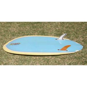 Kneeboard - Aragorn slab twin fin Pintail, circa 1980's double…