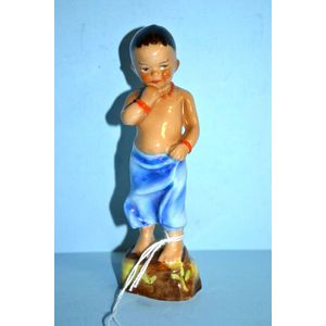 Worcester BURMAH cheapest BOY - Children of Nations Series #3068 - 1958 Production by Royal Worcester