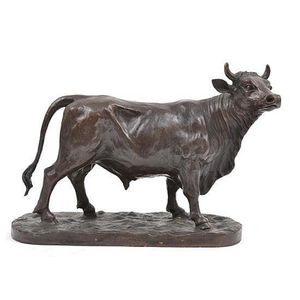 After Isidore Jules Bonheur (1827-1901), a bullock bronze…
