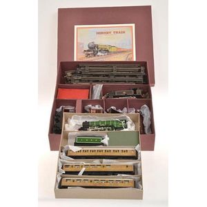 Two Hornby train sets, including No. 40 tank goods set; and.…