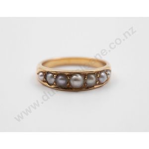 9ct Tri Tone, Interlocking Ring