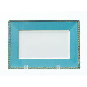 A porcelain serving plate by Versace, from the '…