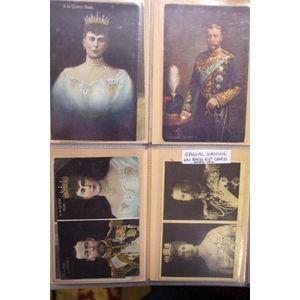 Large post card album devoted to HM George V, more than 400…