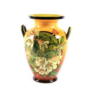 ドルトンランベス窯 草花文 大壺 | シェフィールド アンティークス