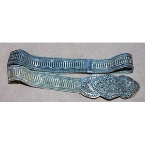Thai Royal Belt; Late 1890's. The queen wore this belt and accompanying  pendant on state occasions. The construction of the belt reflects a long  tradition in Thai goldsmithing of articulated, linked forms.